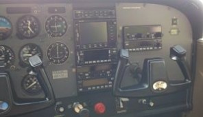 Cessna 172 dashboard