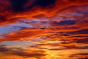 sunset flight Lancaster, PA