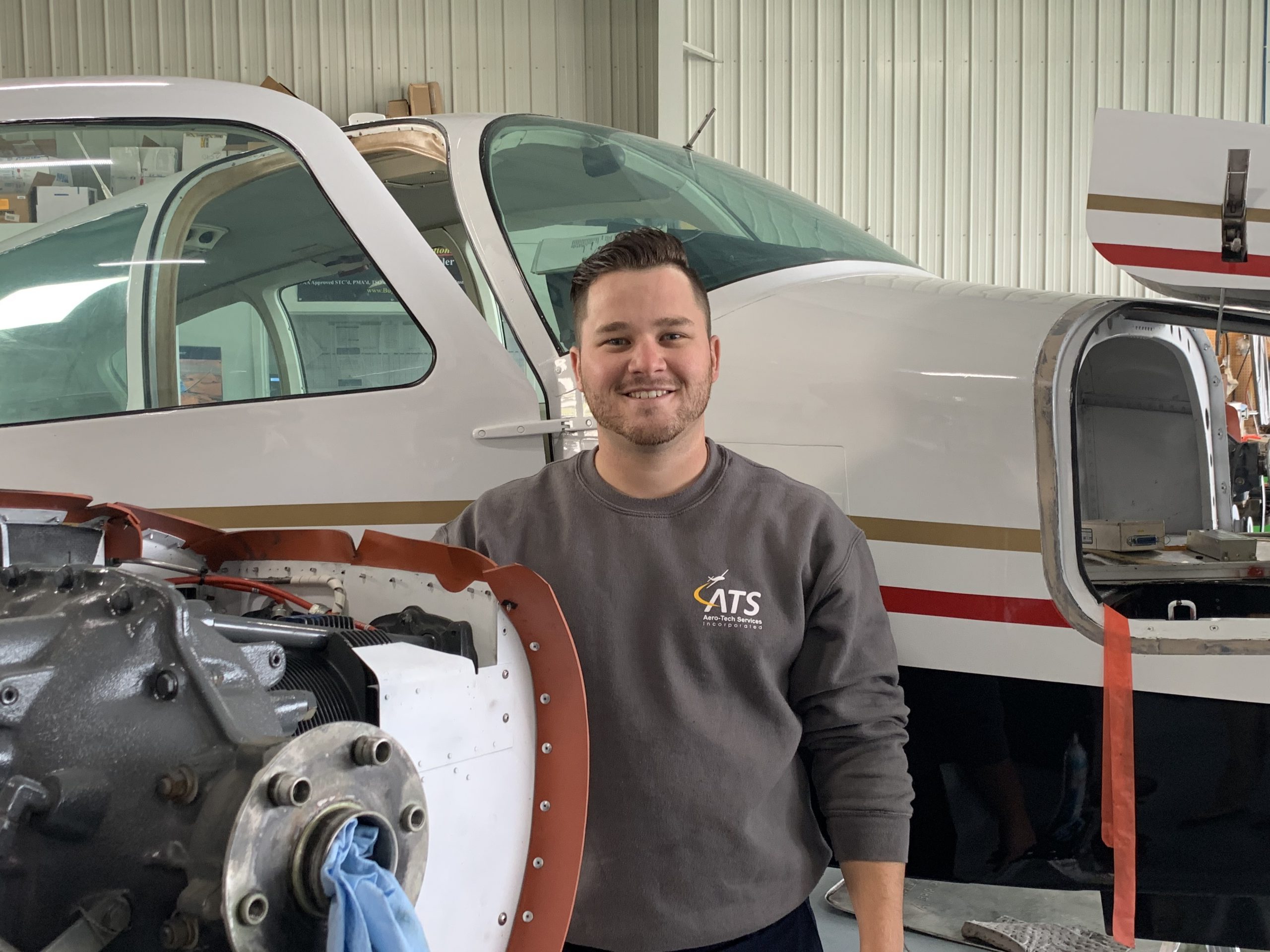 Best Aircraft Maintenance Airplane Maintenance Technician Michael Reginella